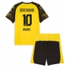 Borussia Dortmund Julian Brandt #10 Domaci Dres za djecu 2025-26 Kratak Rukav (+ Kratke hlače)